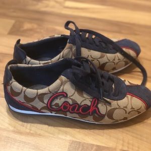 Coach sneaker! Gentle worn